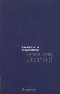 Études à la mémoire de Fernand Charles Jeantet
